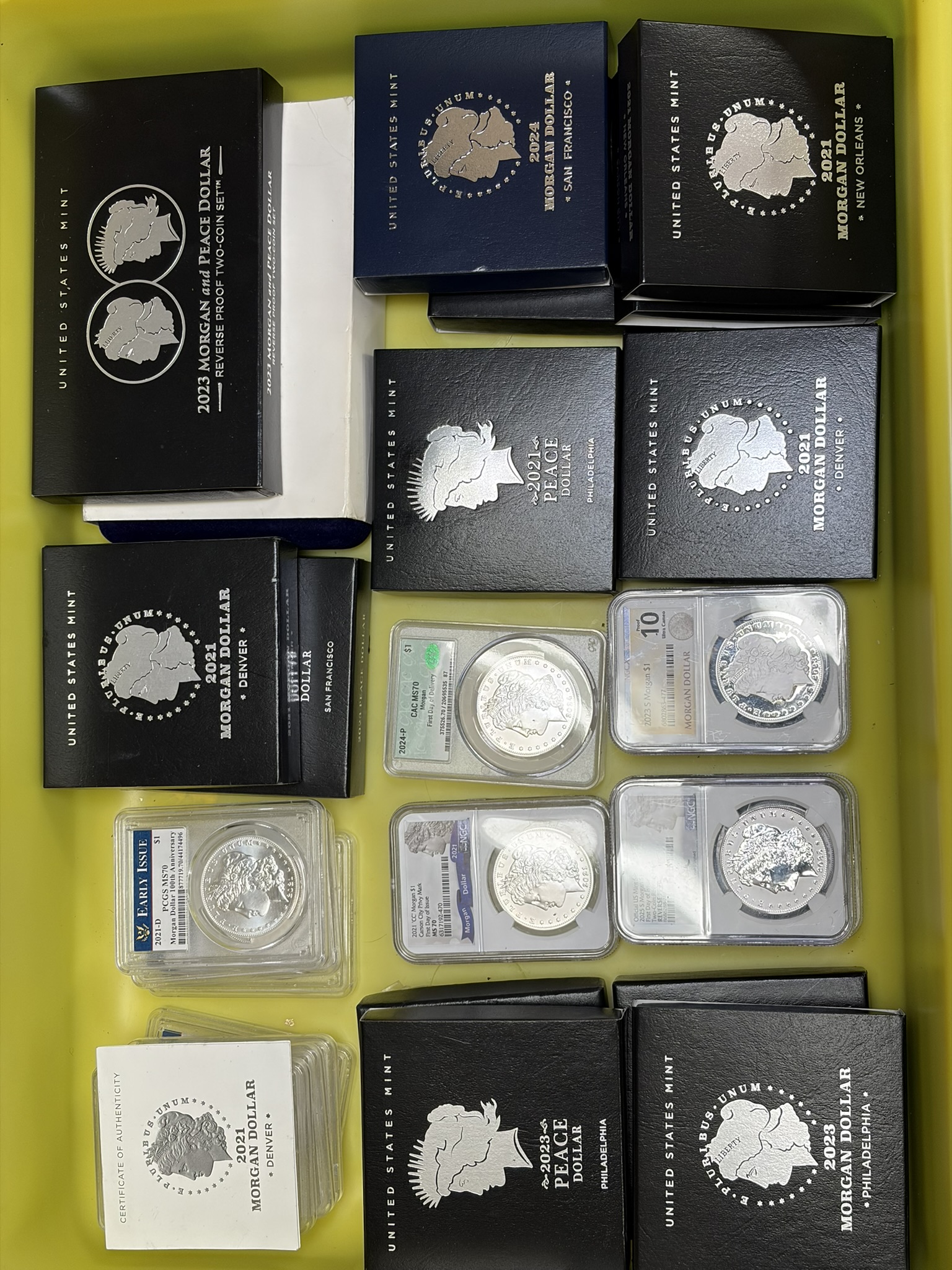 More mint and proof sets