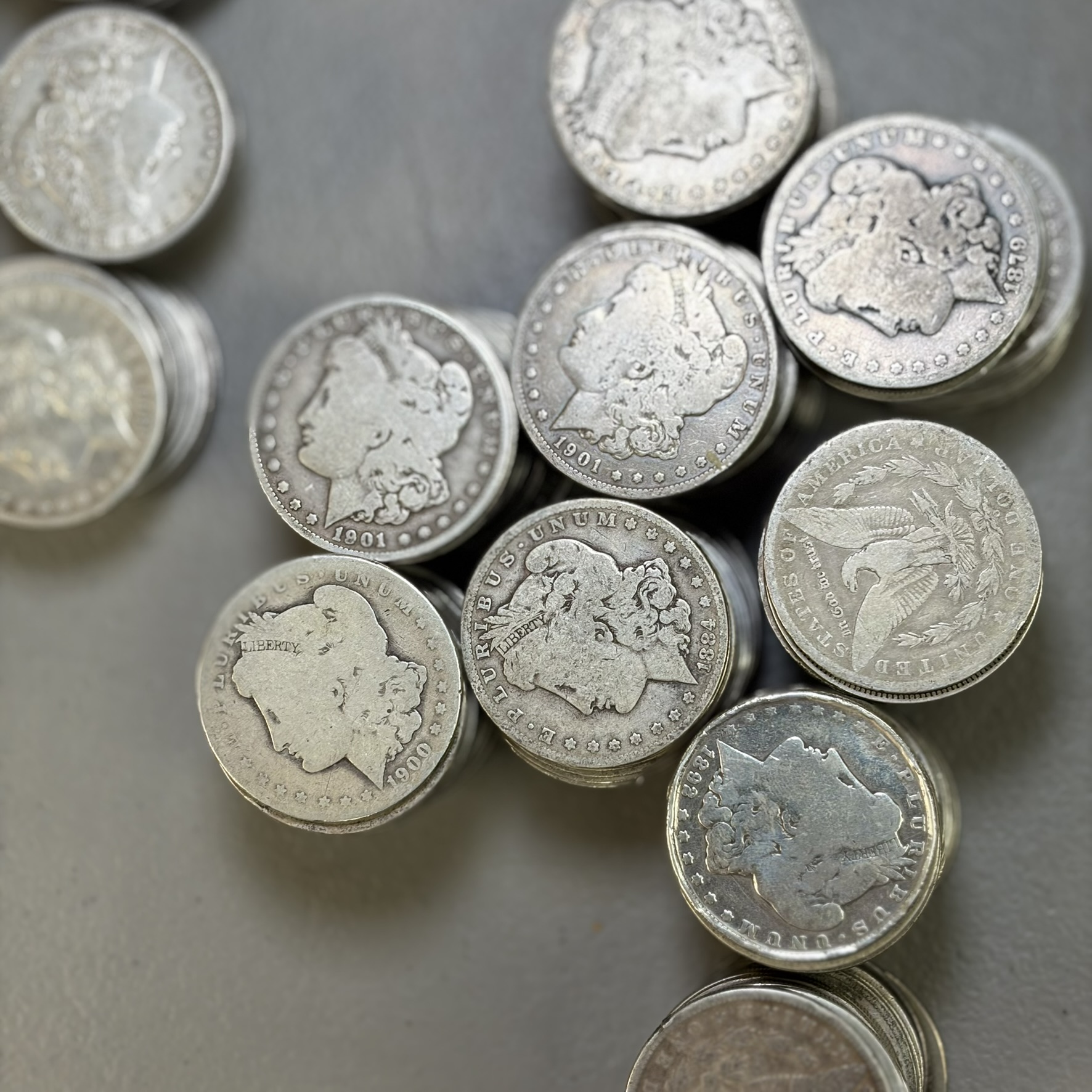 Bulk Morgan dollars