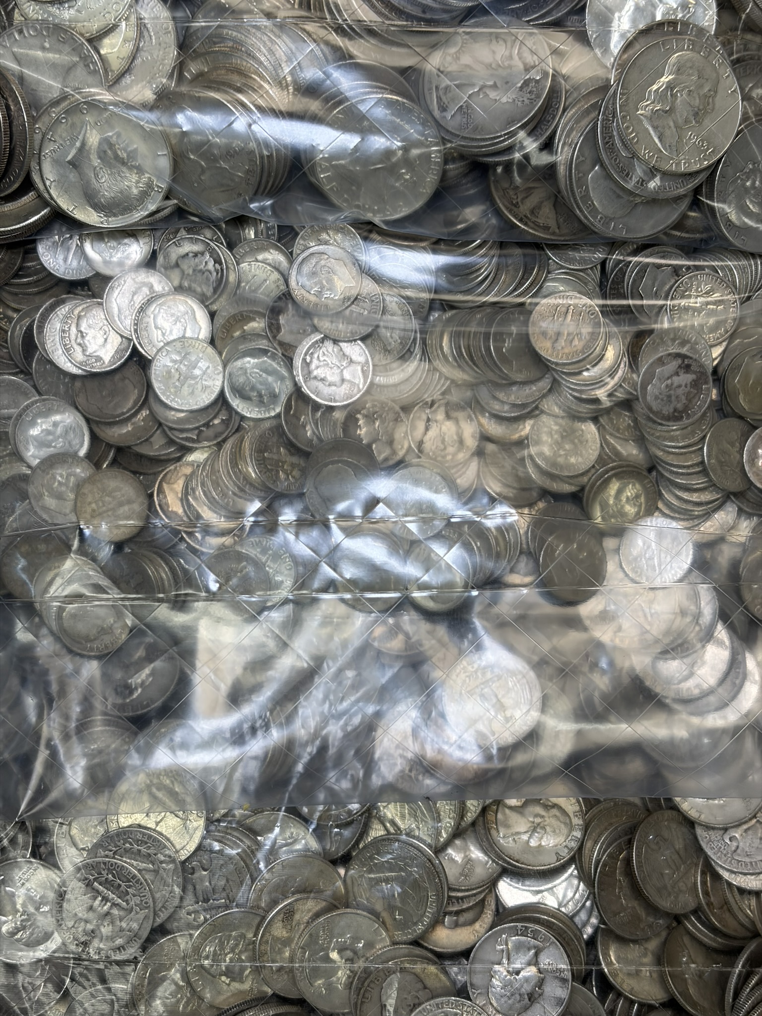 Silver coin collection