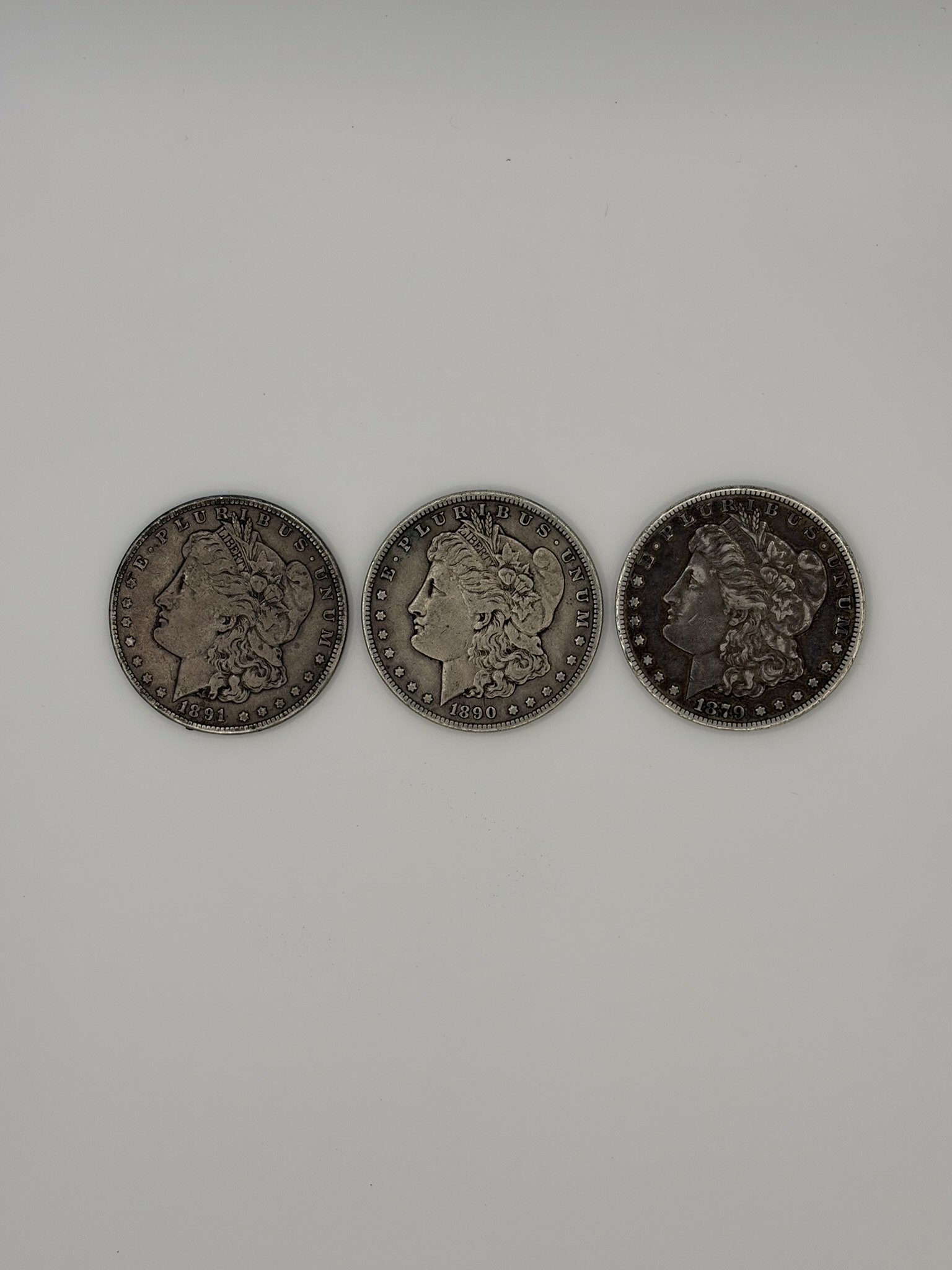 Carson City dollars, obverse