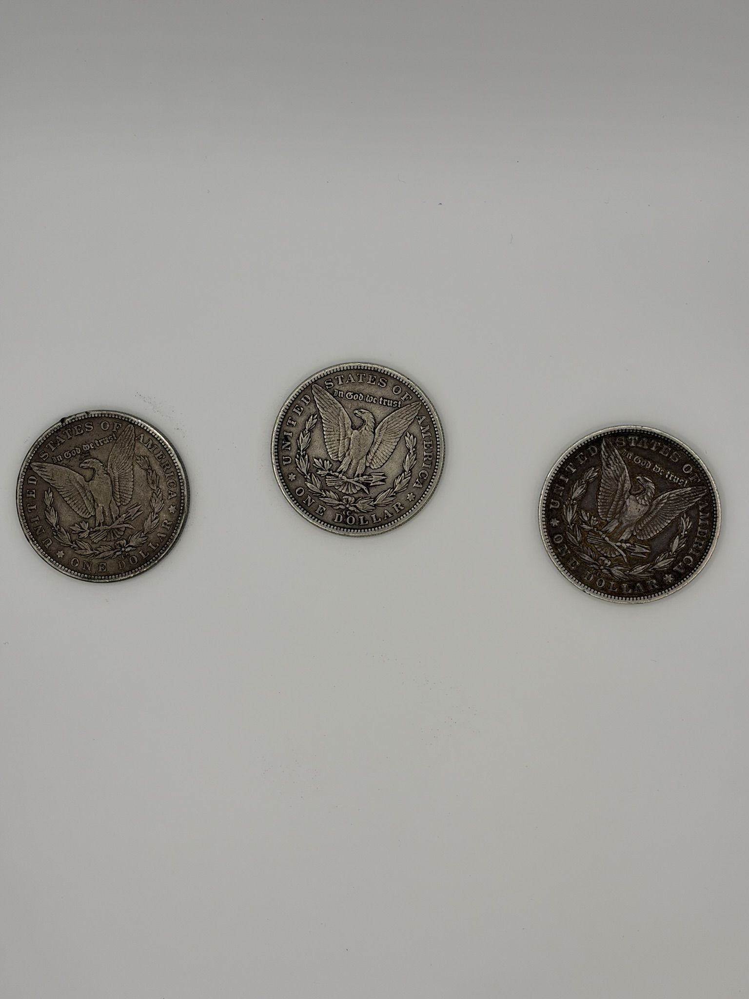 Carson City dollars, reverse