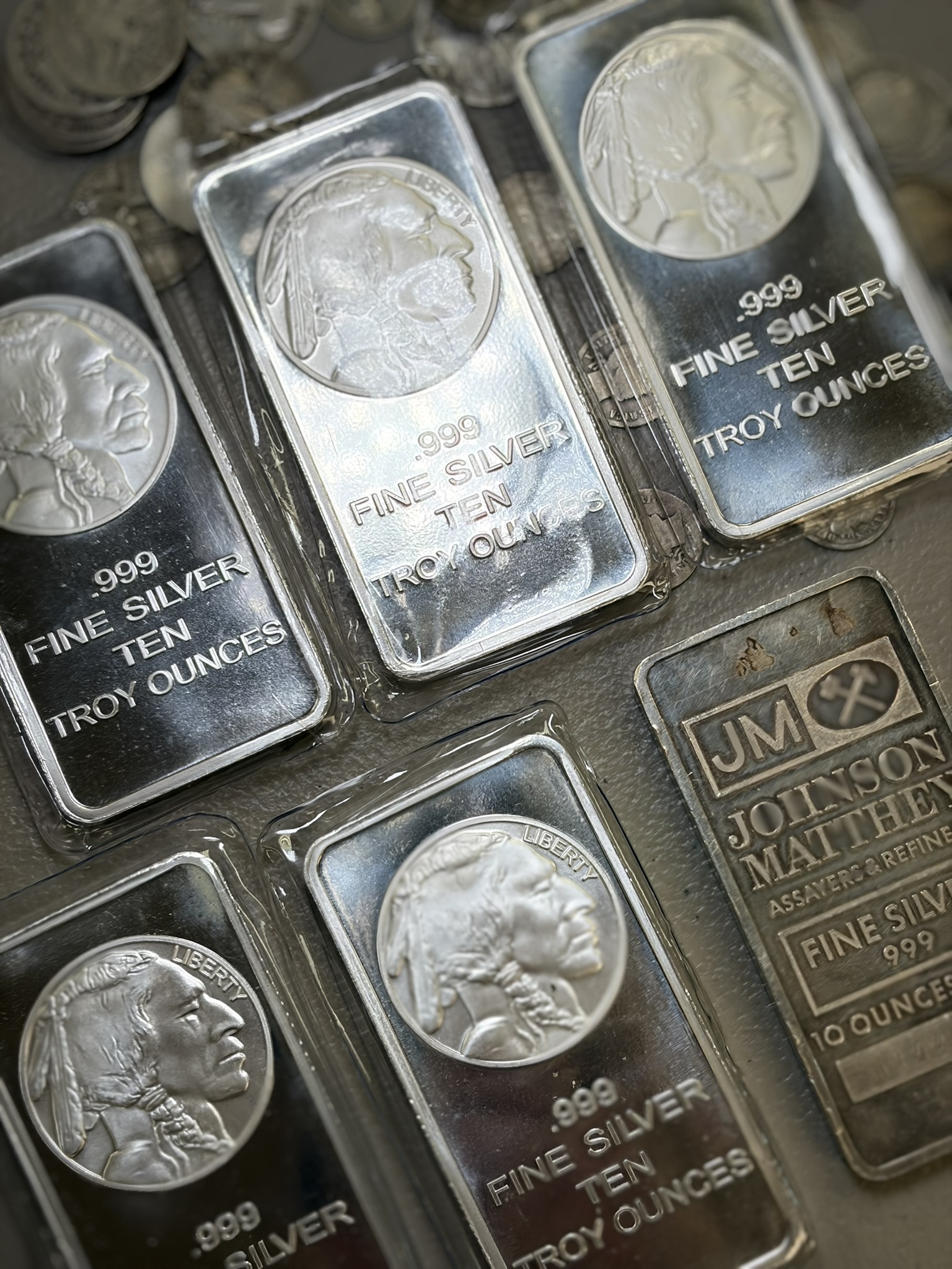 Silver bars